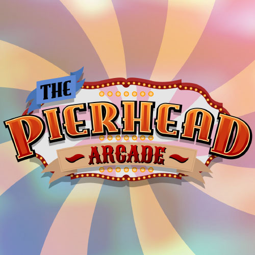 title logo for pierhead arcade