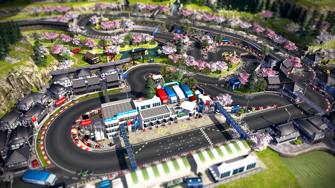 Sakura Speedway Pit